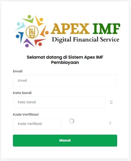 Wab Manajemen Data Pembiayaan